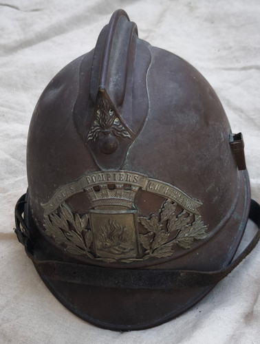 Casque laiton 1895 sous - casque,