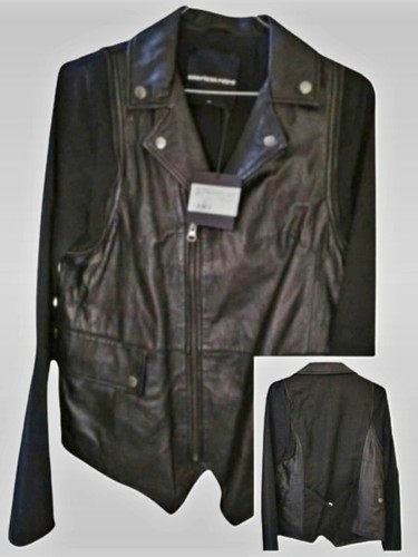 Veste cuir agneau - cuir, d'agneau