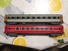lots de 2 wagons voyageurs