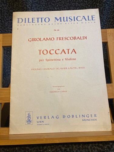 Frescobaldi toccata pour - frescobaldi,