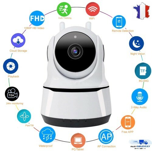 1080p wifi caméra de - 1080p,
