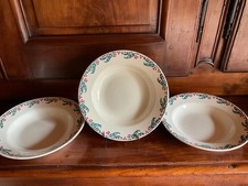 Lot de 3 assiettes creuses