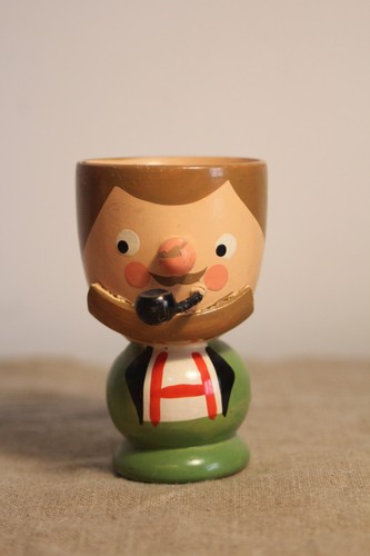 Ancien coquetier bois - ancien,