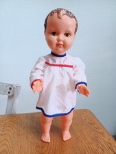 baigneur ancien 40cm, plastique, sans marque, jambes droites