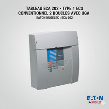 EATON Nugelec ECA 202 - Tableau Alarme Incendie Type 1 NUG31020 A