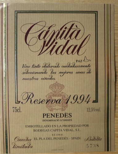 Etichette vino spagna capita - etichette,