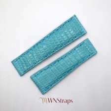 Bracelet En Lézard Bleu Pour