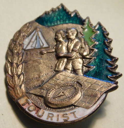 Broche numérotée insigne - broche,
