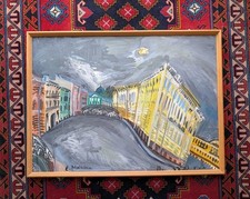 HST ÉCOLE RUSSE-JUIF SOUTINE... RUE  MOSCOU EXPRESSIONNISTE SIGNE (11)