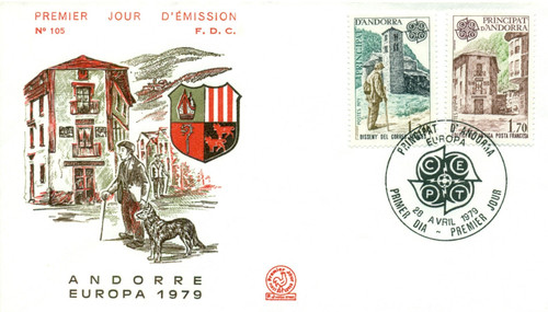 Andorra 1979 fdc europa - 1979,