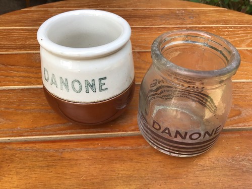 Anciens pot yaourt danone - 2, de