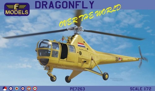 Modèle 7263 dragonfly - modèle, 1/72