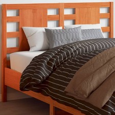 Tête de Lit Accessoire Meuble Chambre Maison Intérieur Bois Massif de Pin vidaXL