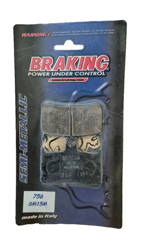 Plaquettes moto braking - moto, 756