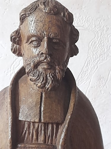 Ancien éveque bois - ancien, époque
