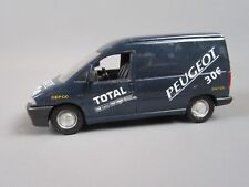 B307 Solido 15 France Citroën Jumpy Tôlé Bleu 1:43 Total Peugeot 306 Gefco