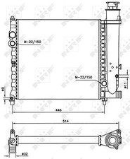 Nrf radiateur refroidissement - nrf,