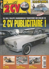Planète 2CV - N°56 - Juin/ Juillet. 2006 -Deux Chevaux PUBLICITAIRE !