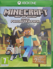 minecraft xbox one edition includes favorites pack 2016 sans la notice