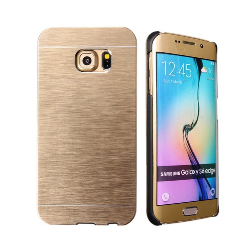 Coque aluminium brossé or - ,