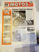 MOTOS D'HIER  revue n° 69 janv 2004 PALOMA spécial JOHNNY HALLIDAY