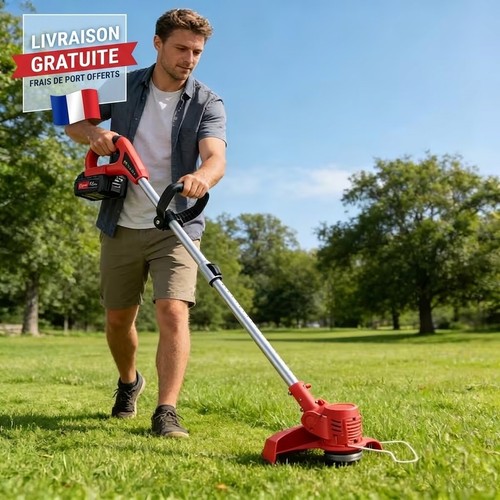 Tondeuse gazon sans fil - tondeuse,