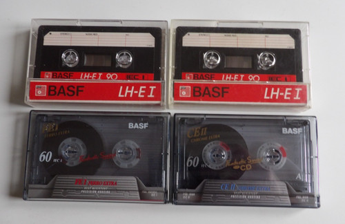 Lot cassettes audio basf - lot, de