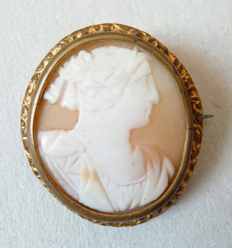 Broche camée 19e siècle