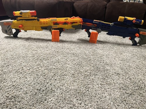 Both blue yellow nerf - &,