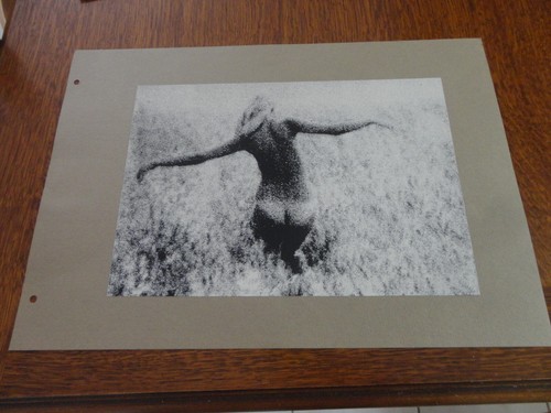 Ancienne grande photo art - photo, d'art