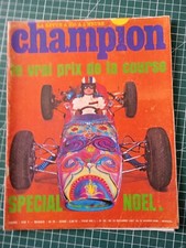 AA40 Revue Champion 1967 N°24 Funny car - moto GSA Peripoli 50
