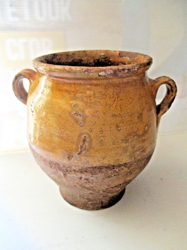Ancien pot graisse - , à