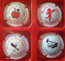 Capsules de champagne NOWACK N° 59 a, 60, 62 b + 1 NR