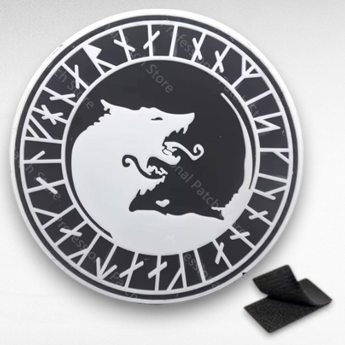 écusson brodé viking - brodé,