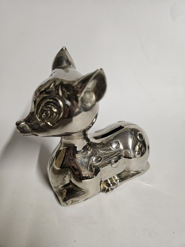 Tirelire bambi metal - tirelire,