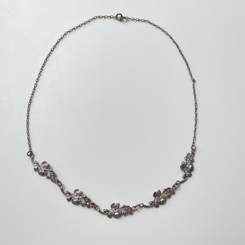 Ancien collier fleurs - fleurs, roses