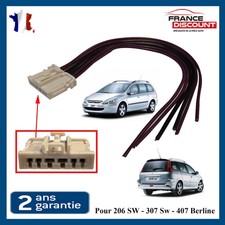KIT DE REPARATION FEUX ARRIERE PLATINE PORTE AMPOULES PREVU POUR 206 307 SW 407
