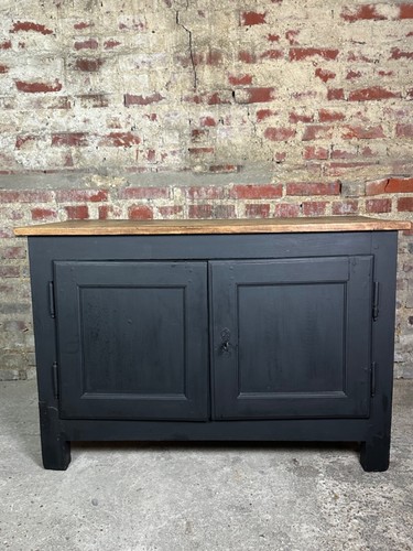 Buffet chêne brut noir - brut,