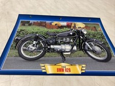 BMW 250 R26 1956 fiche carte moto passion collection Atlas