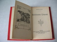 Livre Robinson Crusoë Daniel