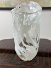 Vase en verre de Murano vintage 1980