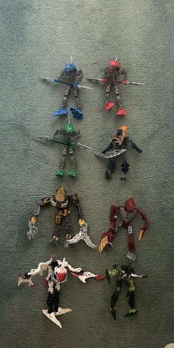 Lego bionicle lot sets - of, 8,