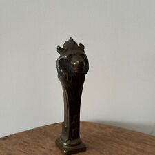 Cachet sceau en bronze tête