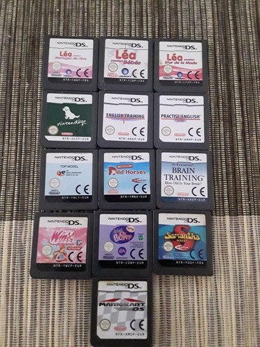 Lot jeux nintendo ds - de,