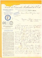 PAGNY-SUR-MEUSE (55) USINE / CIMENTERIE "CIMENTS PORTLAND DE L'EST" en 1909