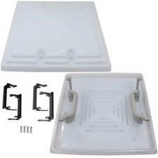 MPK 42 Couvercle De Toit Fenêtre De Toit 40x40 Caravane Camping-Car Gris