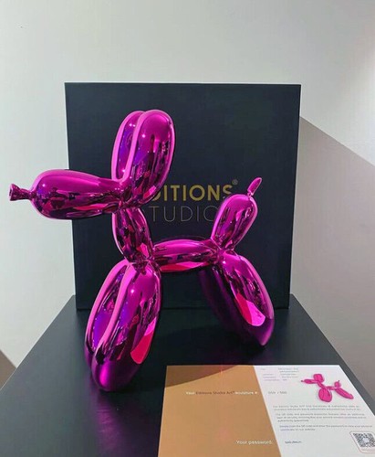 Jeff koons balloon dog - koons, pink