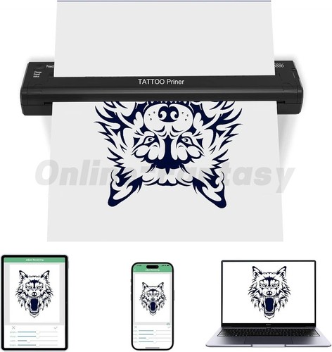 Mini wireless thermal tattoo - thermal,