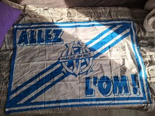 Ancien Drapeau De L'OM Modèle Rare