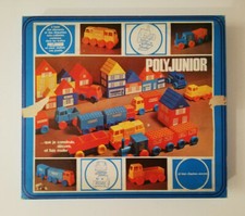 Polybric vintage Polyjunior boite complete années 70 (concurrent lego)